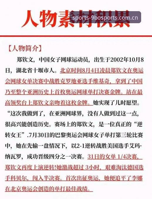 资深用户分享：从法网签表看郑钦文保分之路，9BO游戏平台观赛体验实录